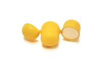 Surprise Egg Capsules I, 2019, brooch, 18K Gold, plastic (a)